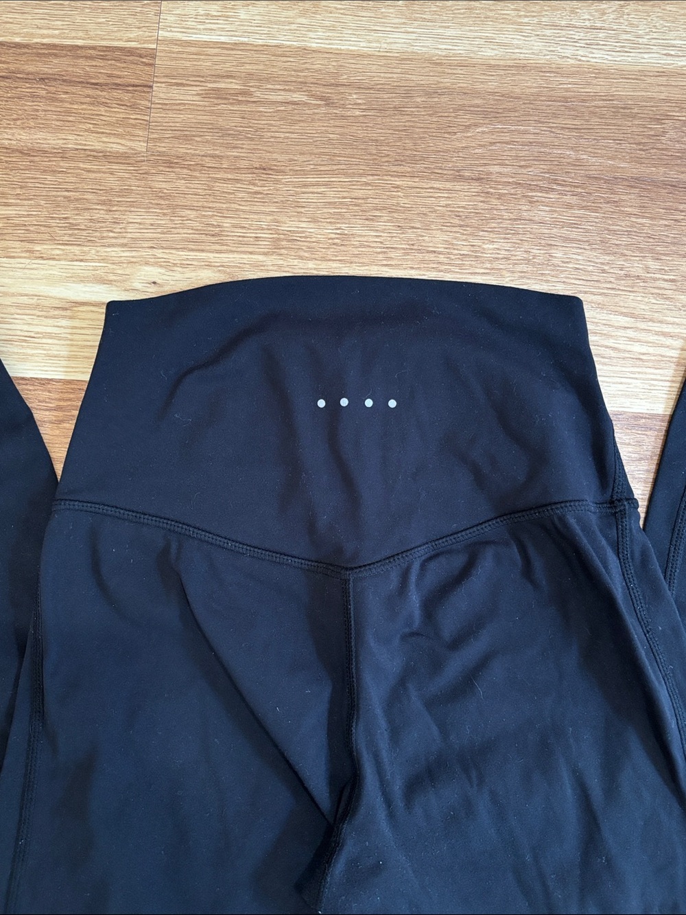 ACTA Black High-Waisted Active Cropped Leggings - Picture 3 of 5